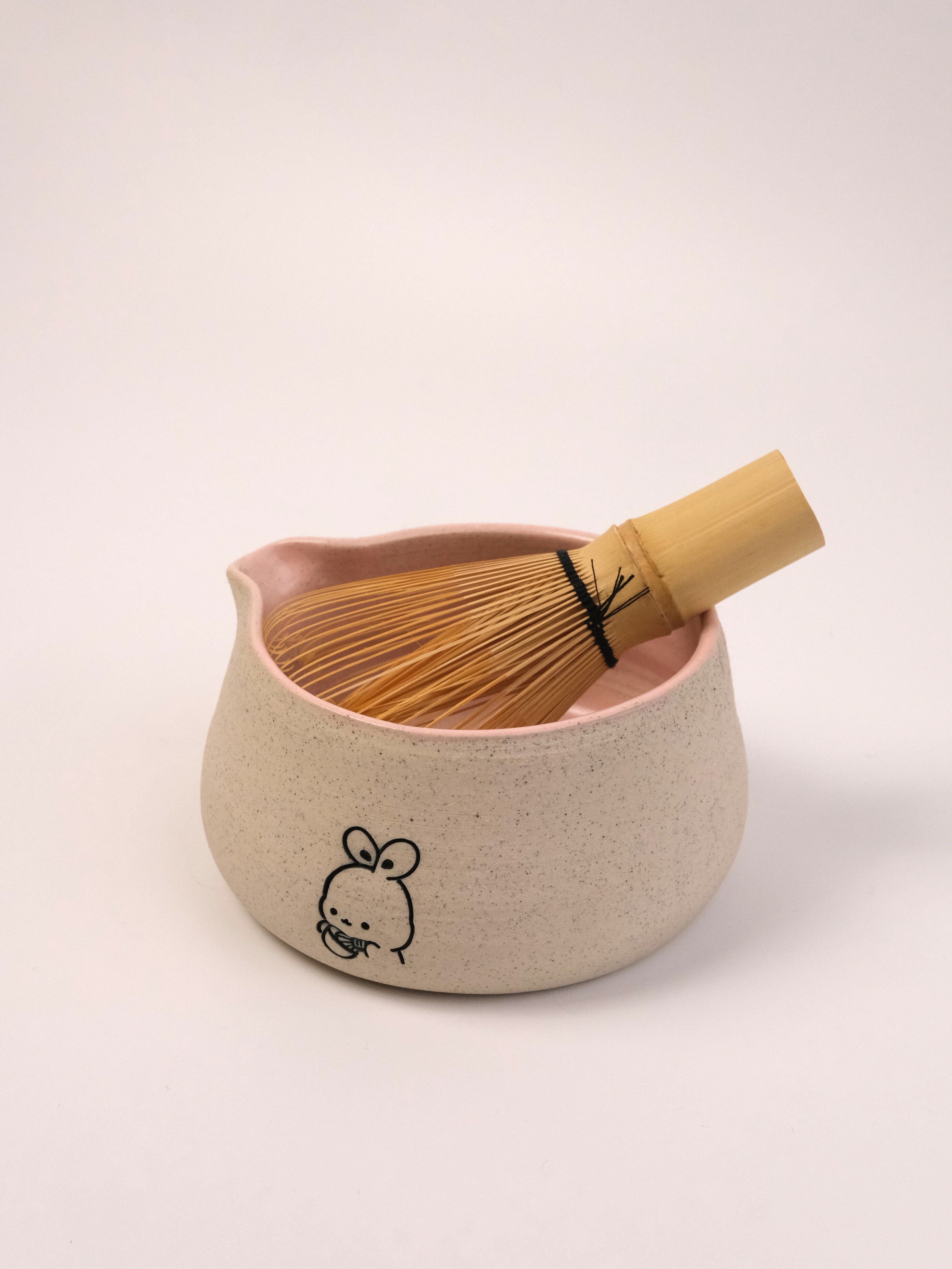 Kuru Matcha Set with Spout Bowl