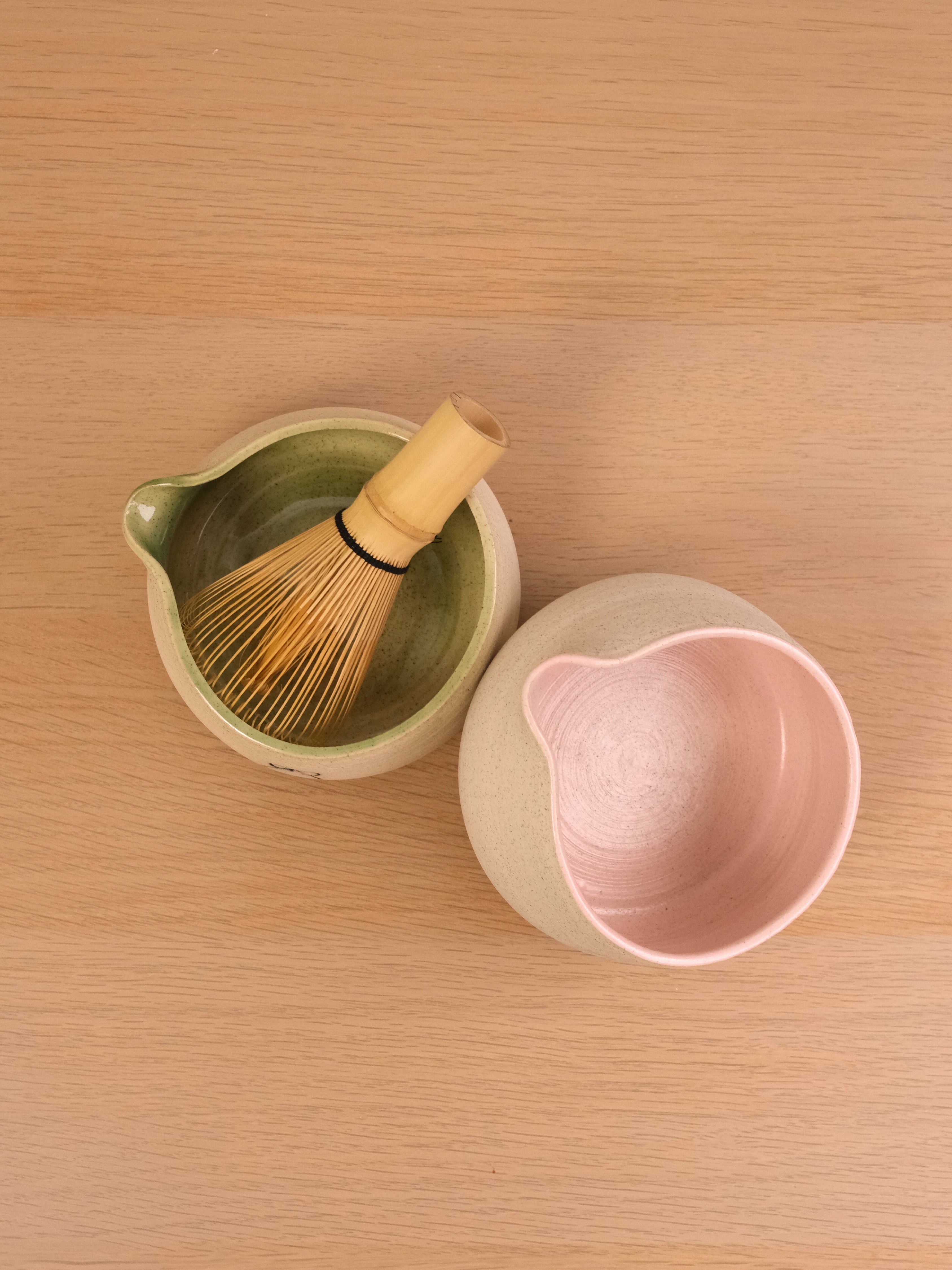 Kuru Matcha Set with Spout Bowl