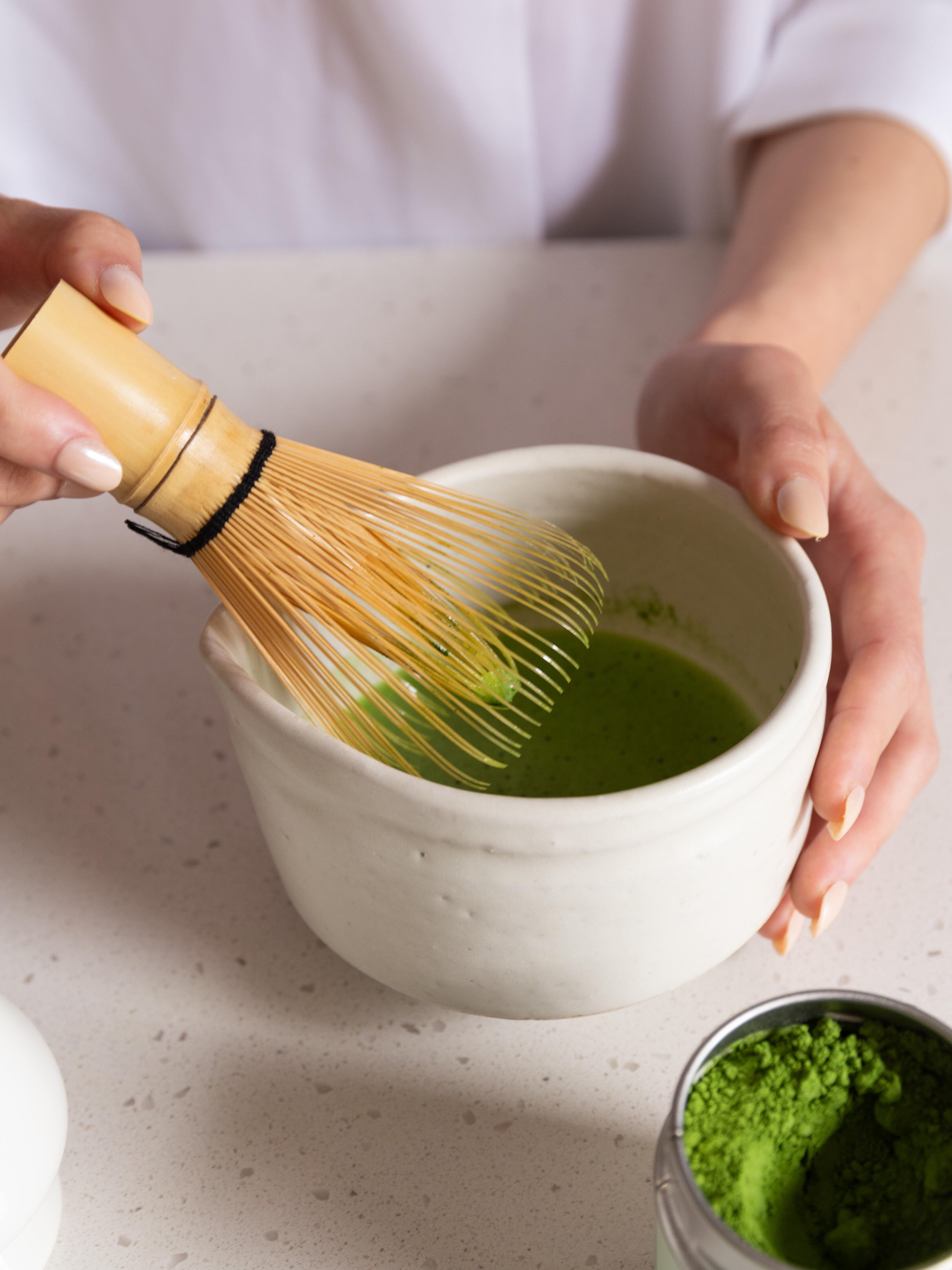 Matcha Bowl with Spout